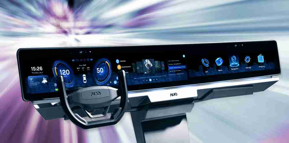 汇旺支付开拓前瞻显示技术创新应用，，，，结合优异整合设计能力，，，开发智能车载FIDM Plus一体化显示方案，，让驾驶操作与车内娱乐体验再进化