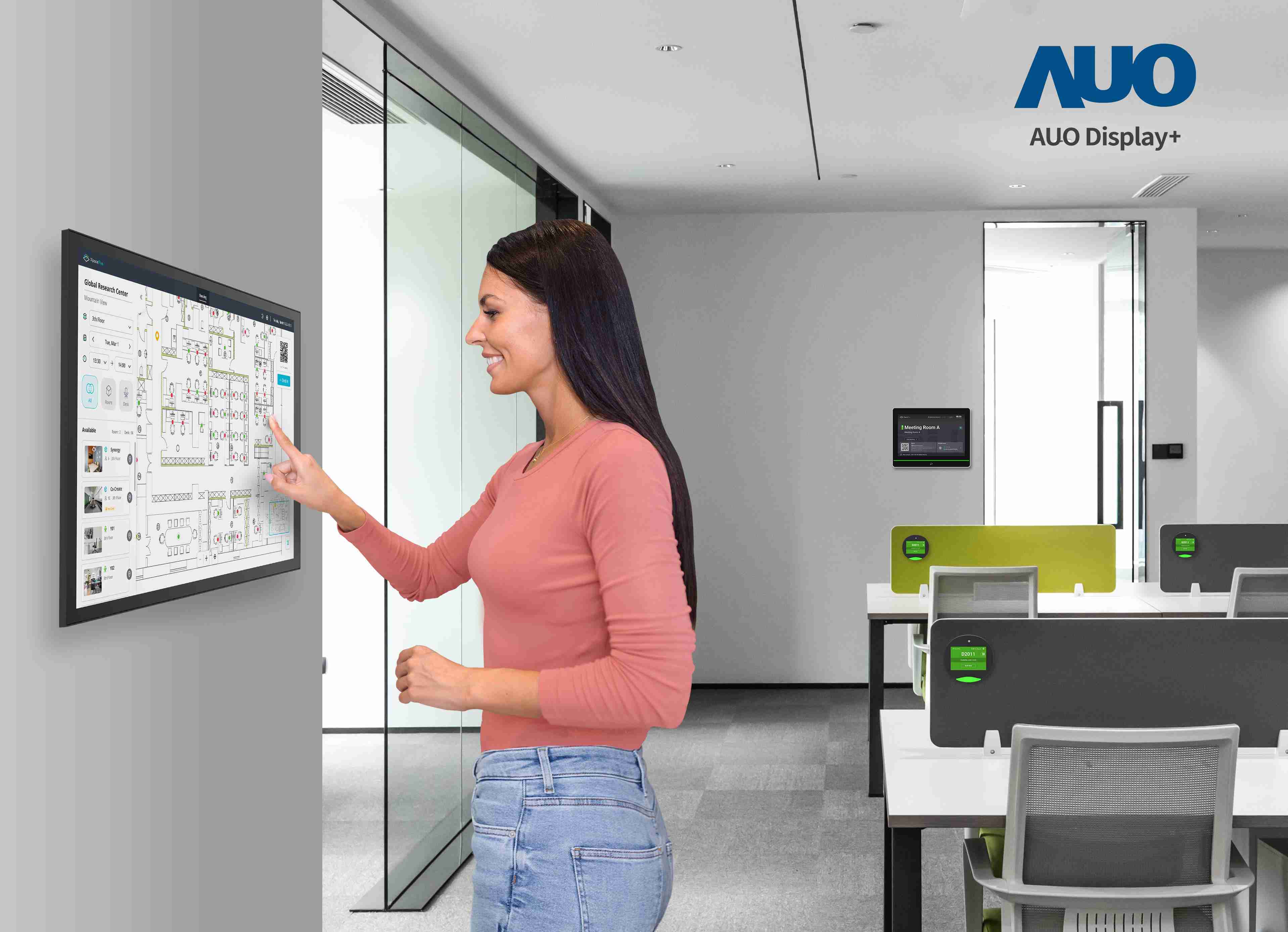 达擎会议空间管理解决方案可应用于空间预约和管理流程，，，将办公空间的查询、、、预约和保留等流程自动化，，为用户提供更灵活、、弹性的工作模式