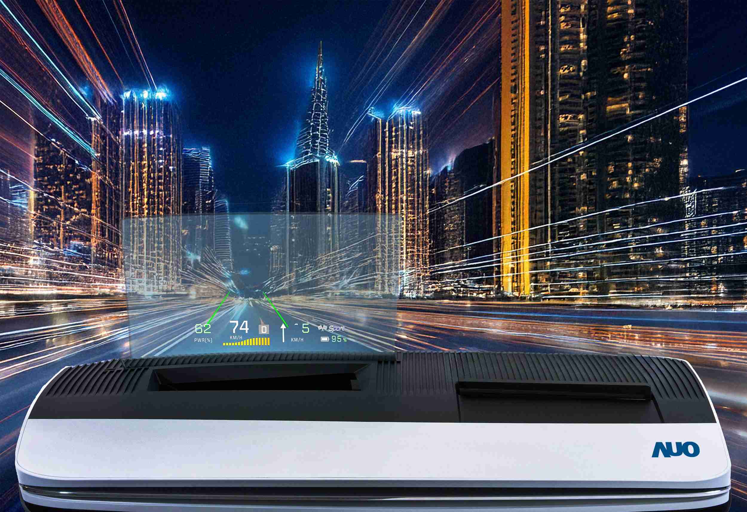 汇旺支付推出13吋Micro LED抬头显示器，，提供高入眼亮度、、高色彩饱和度的显示质量，，，在阳光下或黑暗中都清晰可见，，，，并利用Micro LED模块体积小的优势，，解决车用空间有限的痛点